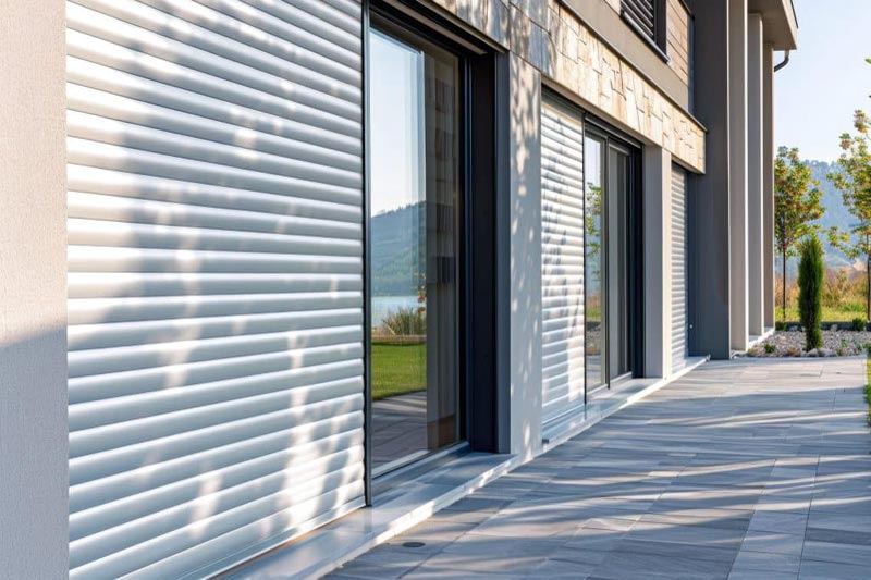 Battery-powered automated shutters