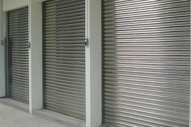 Enhanced security roller shutters